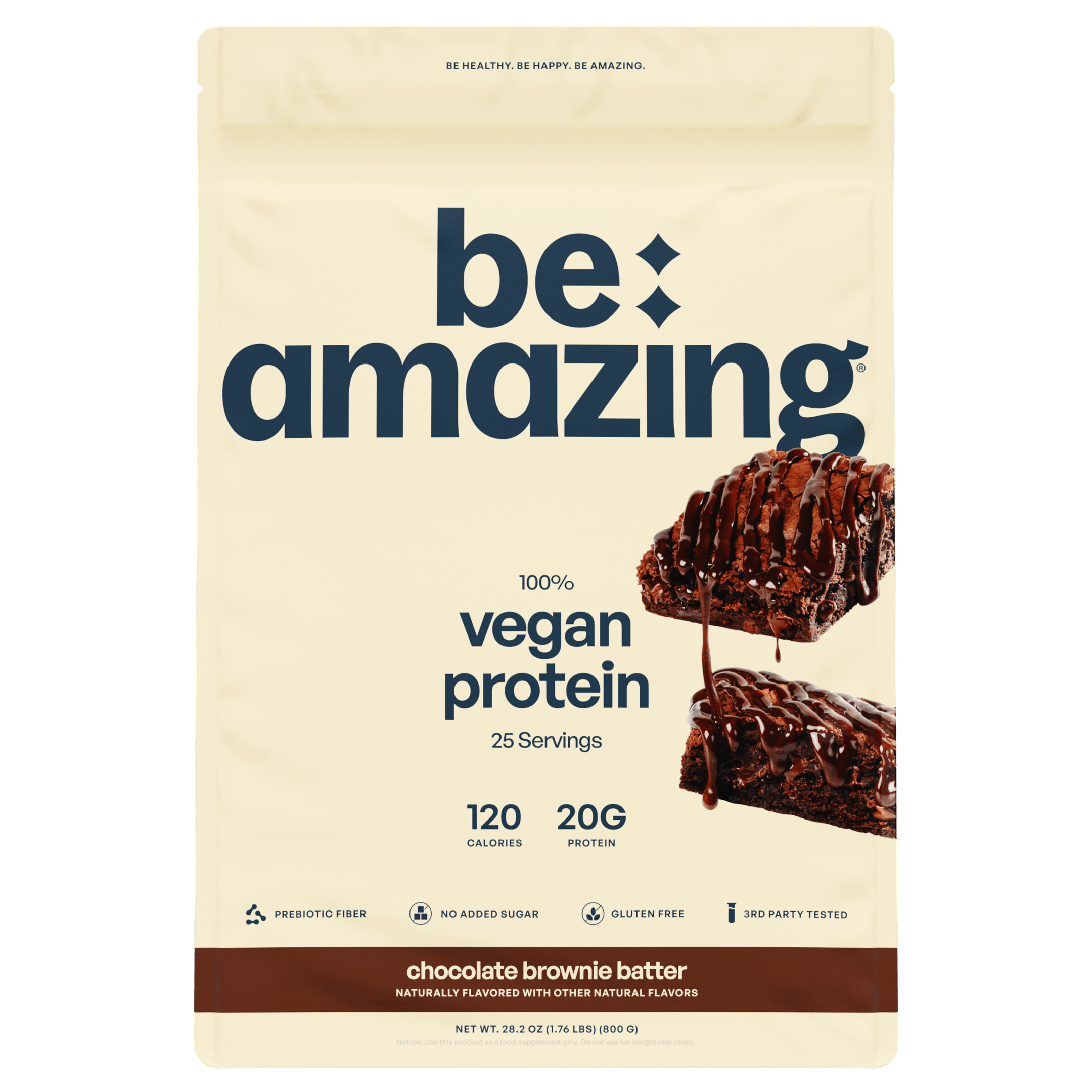 Vegan Protein Powder – Plant-Based, 20g Protein, Natural Vanilla